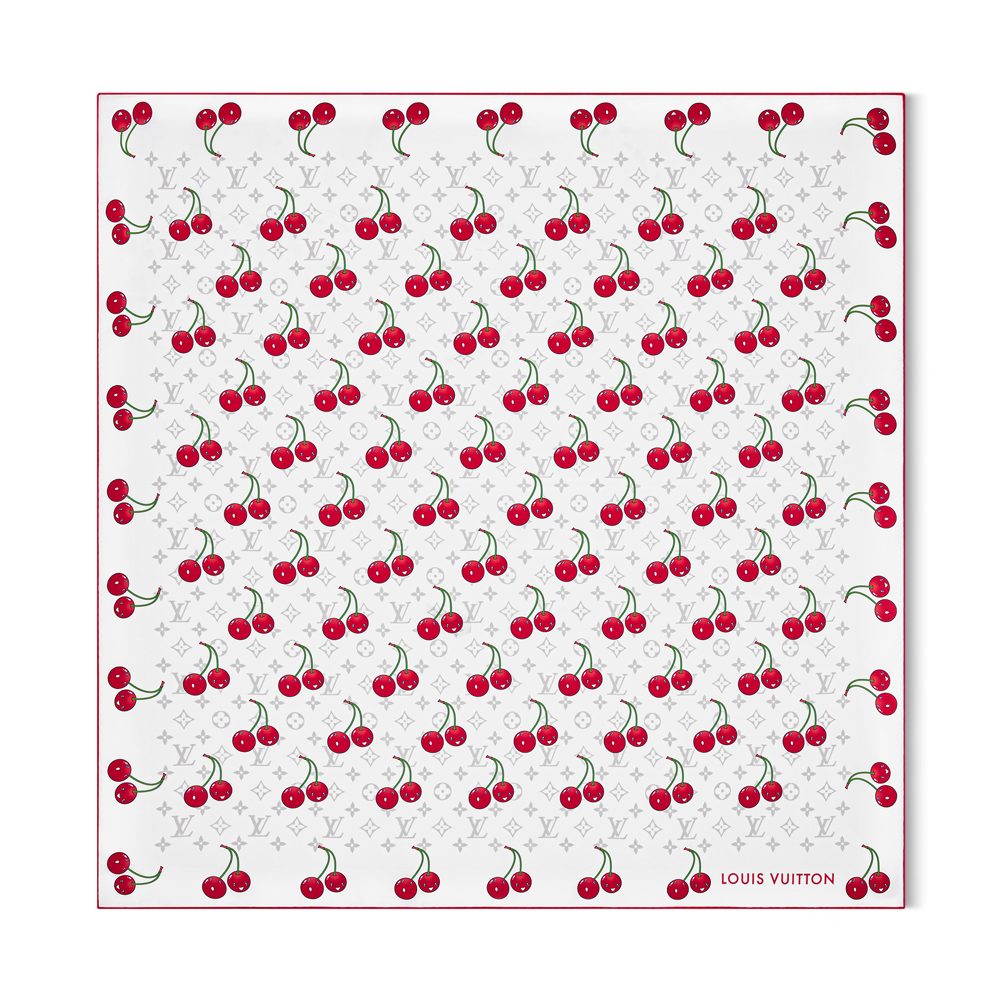 LV x TM Monogram Cerise Square 90 . - Accessories | LOUIS VUITTON